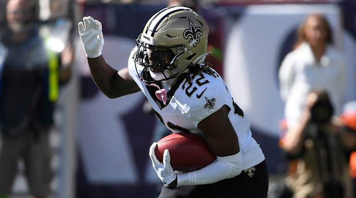 New Orleans Saints wide receiver Rashid Shaheed